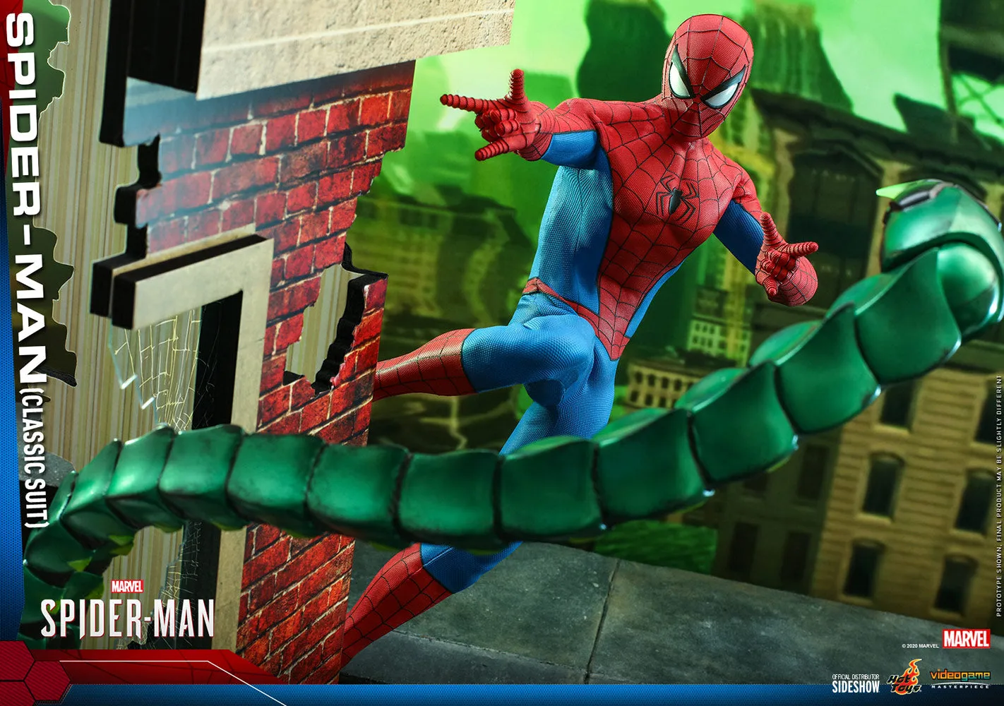 Hot Toys Video Game Masterpiece 1/6 Scale Figure - Spider-Man (Classic Suit)