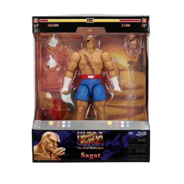 Jada Toys Street Fighter II - Sagat