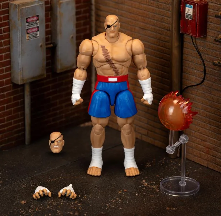 Jada Toys Street Fighter II - Sagat