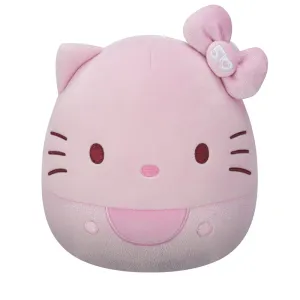 Jazwares 42544 Squishmallows Hello Kitty Monochrome 50th Anniversary Pink, 8 Inch Ultra Soft Toy