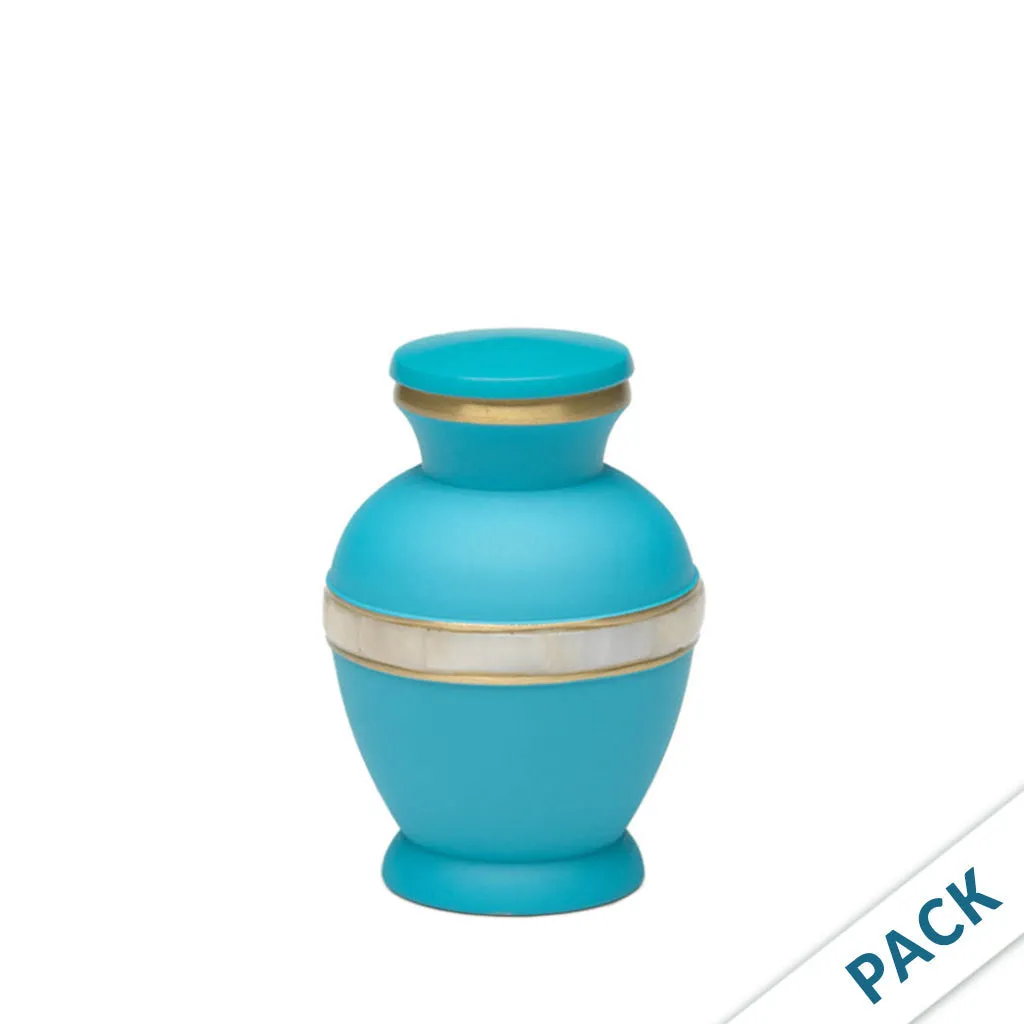 KEEPSAKE Brass urn -5000-2 - Matte Mother of Pearl - Pack of 10