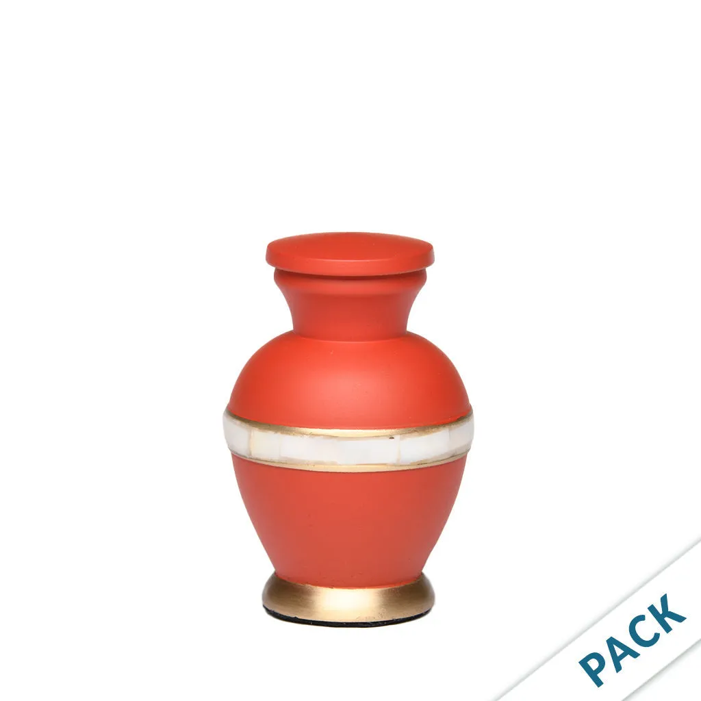 KEEPSAKE Brass urn -5000-2 - Matte Mother of Pearl - Pack of 10