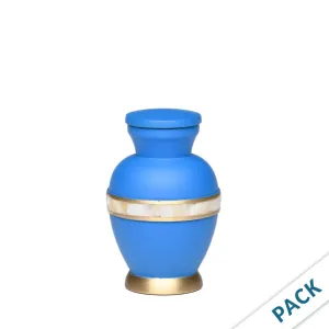 KEEPSAKE Brass urn -5000-2 - Matte Mother of Pearl - Pack of 10