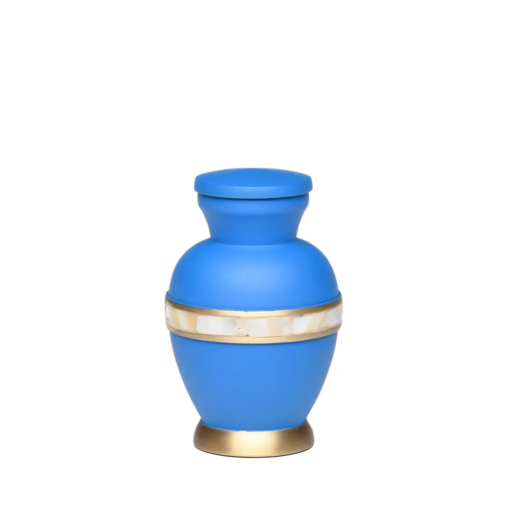 KEEPSAKE Brass urn -5000-2 - Matte Mother of Pearl