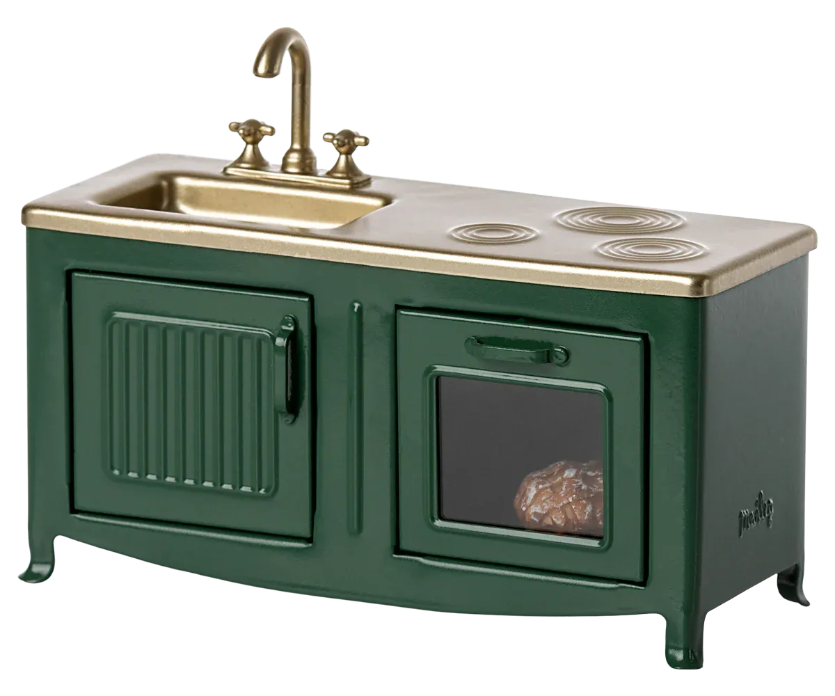 Kitchen, Mouse - Dark green