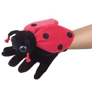 Ladybug Garden Friends Glove Puppet | Soft Velour Hand Puppet