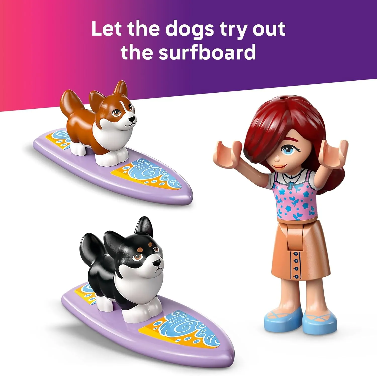 Lego 42641 - Friends Surfing Dogs and Scooter Adventure