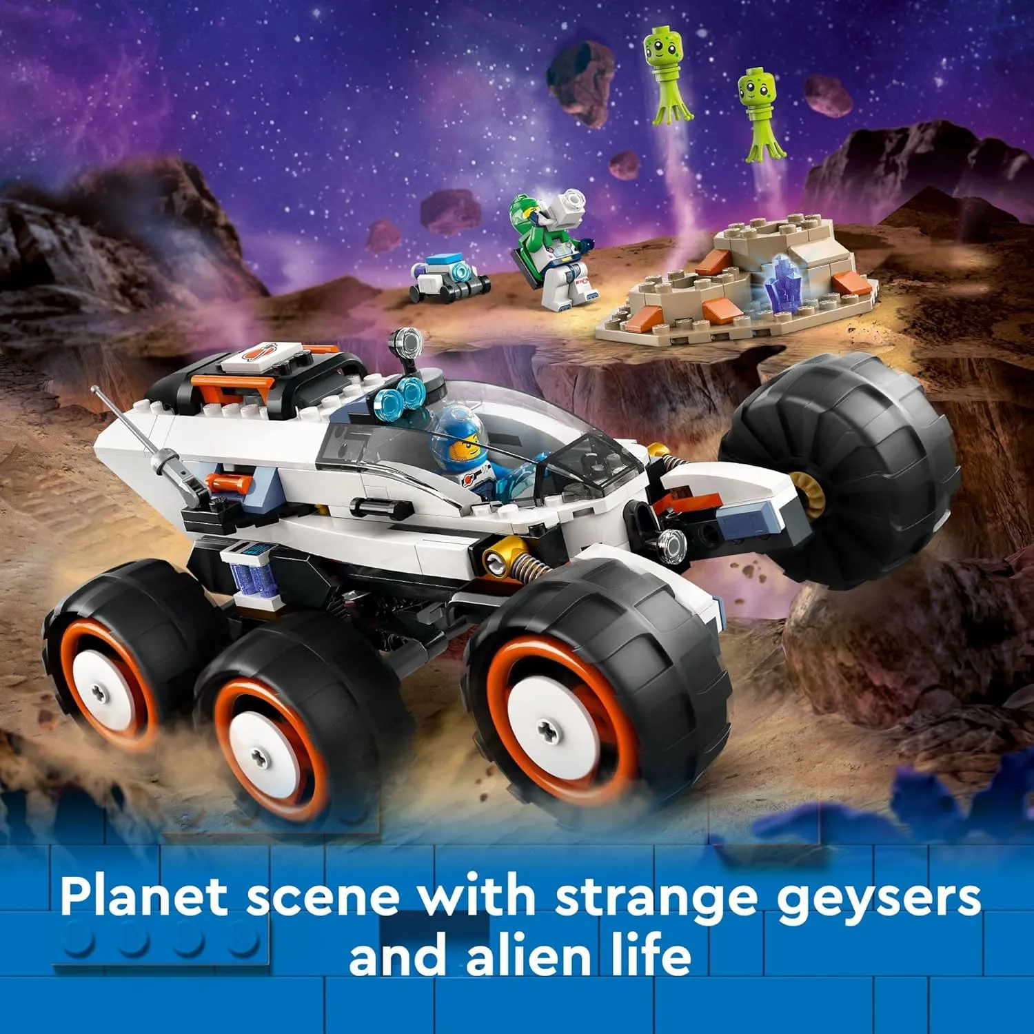 Lego 60431 - City Space Explorer Rover and Alien Life