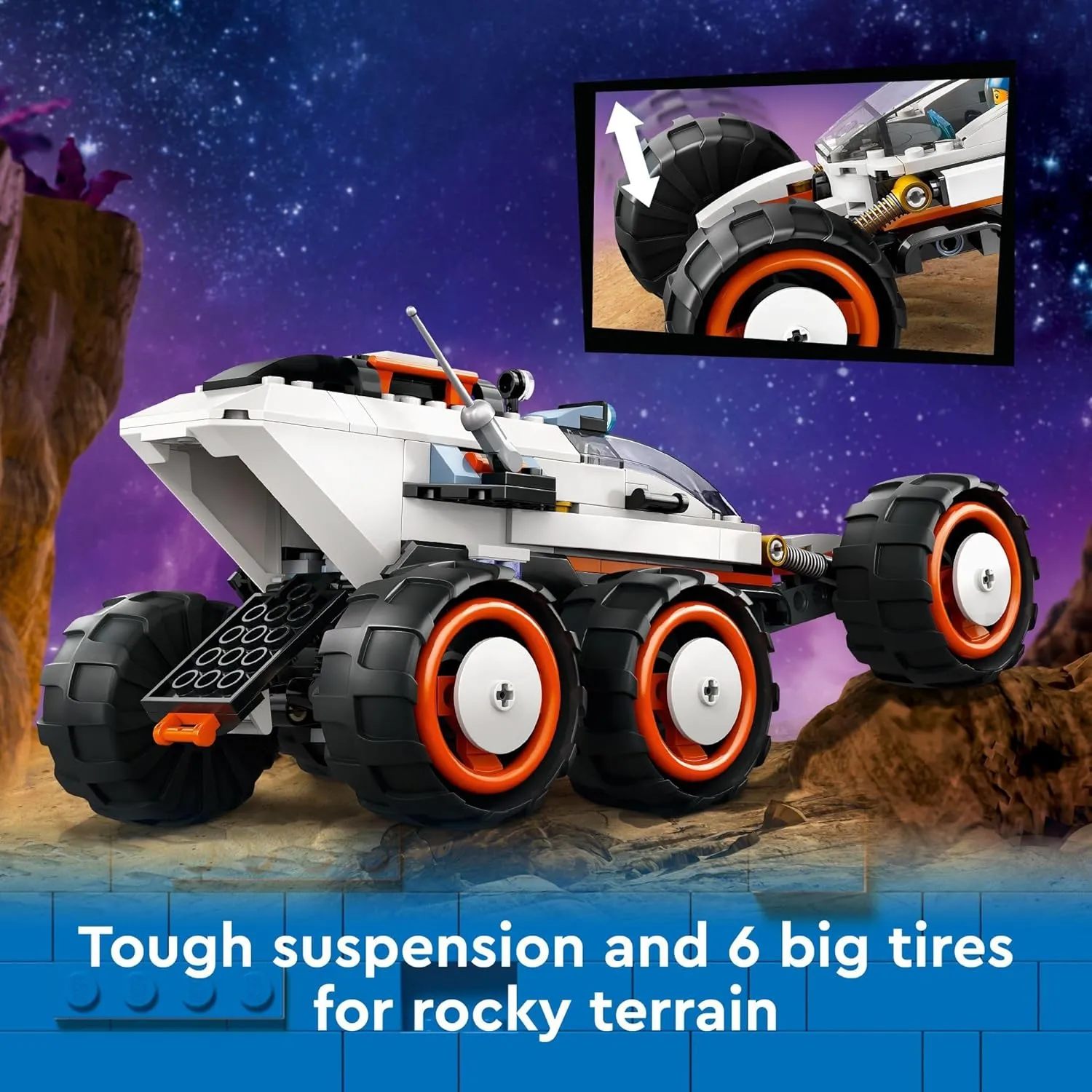Lego 60431 - City Space Explorer Rover and Alien Life