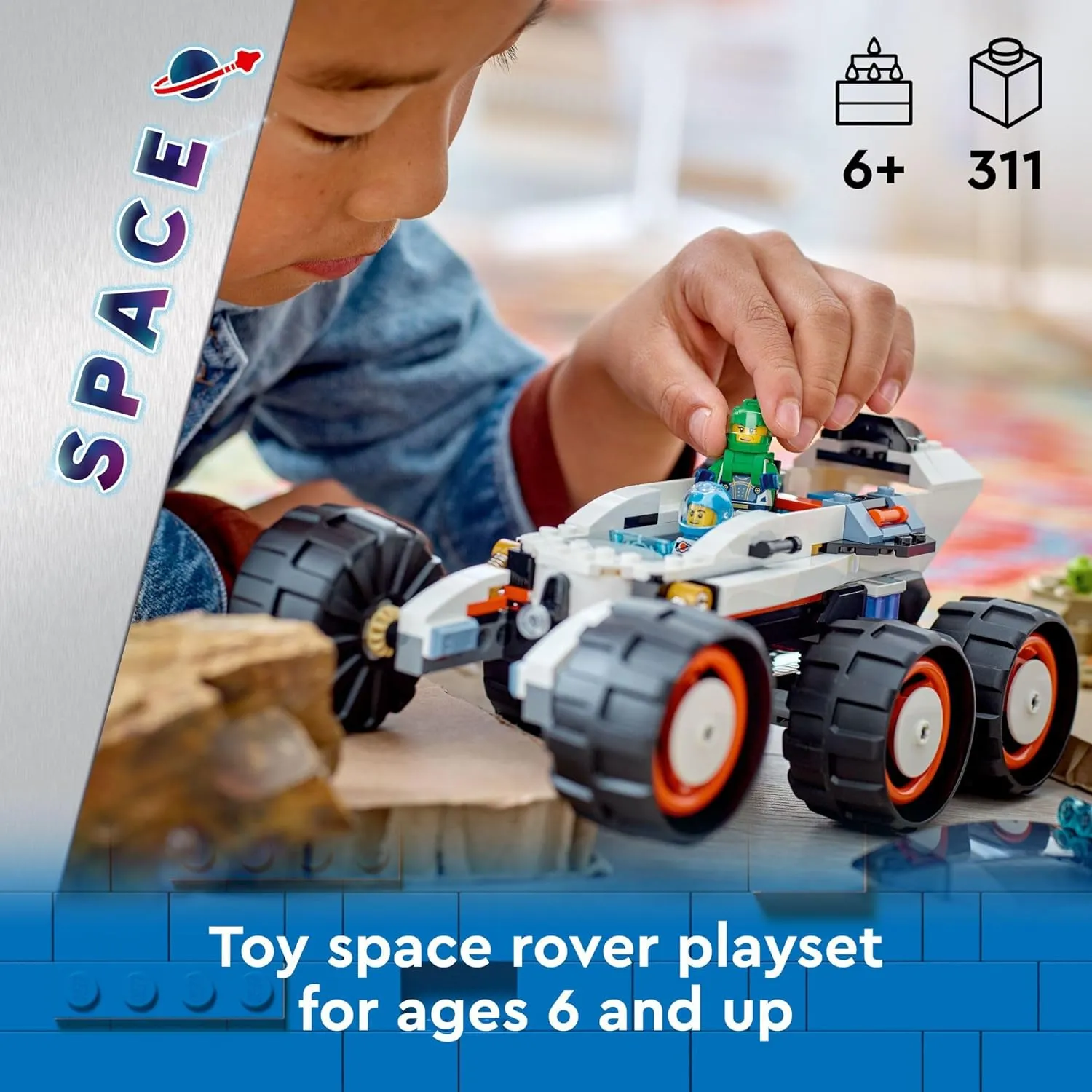 Lego 60431 - City Space Explorer Rover and Alien Life