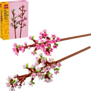 LEGO 6473112 Cherry Blossoms Celebration Gift, White and Pink Cherry Blossom 40725