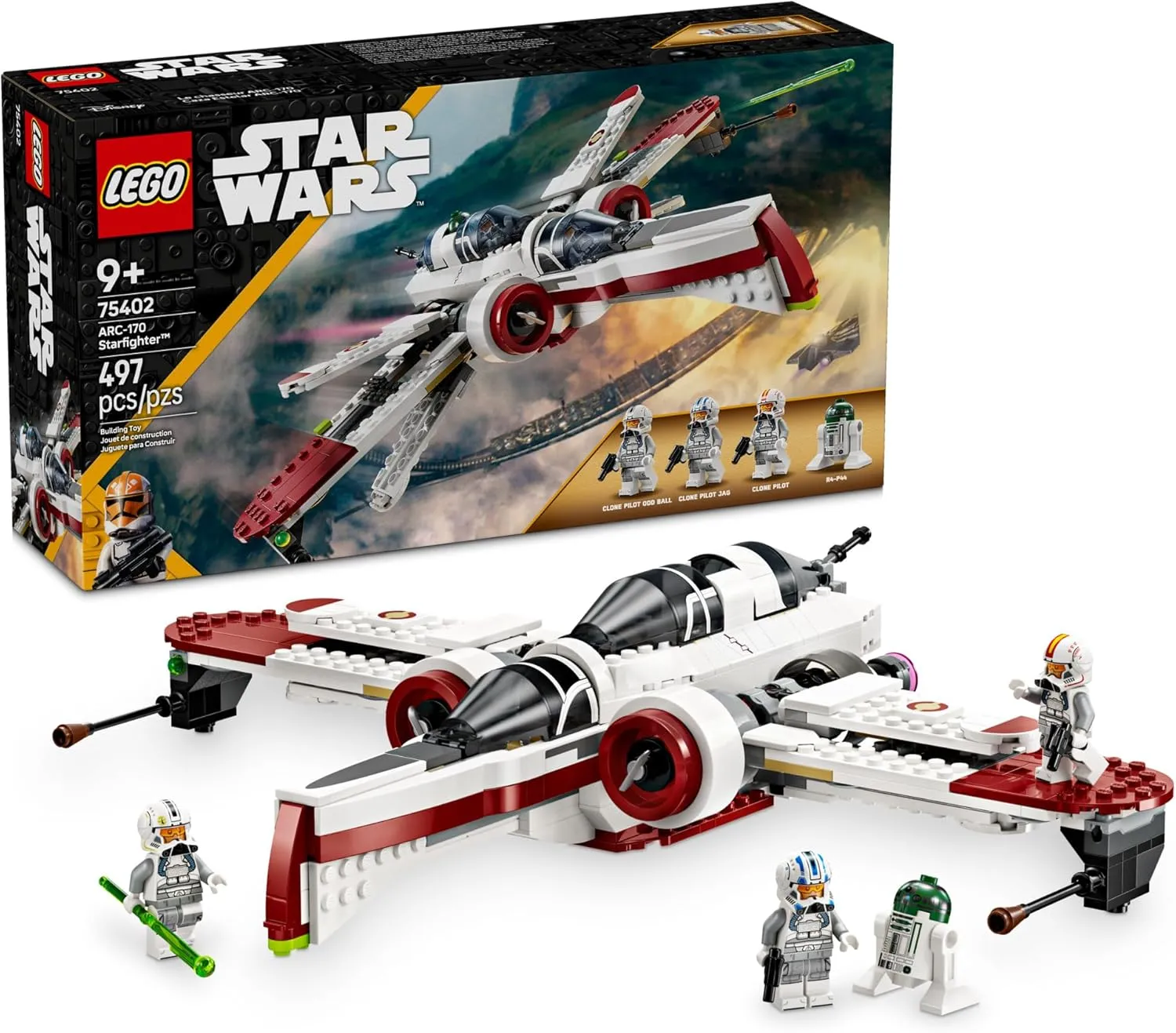 Lego 75402 - Star Wars ARC-170 Starfighter
