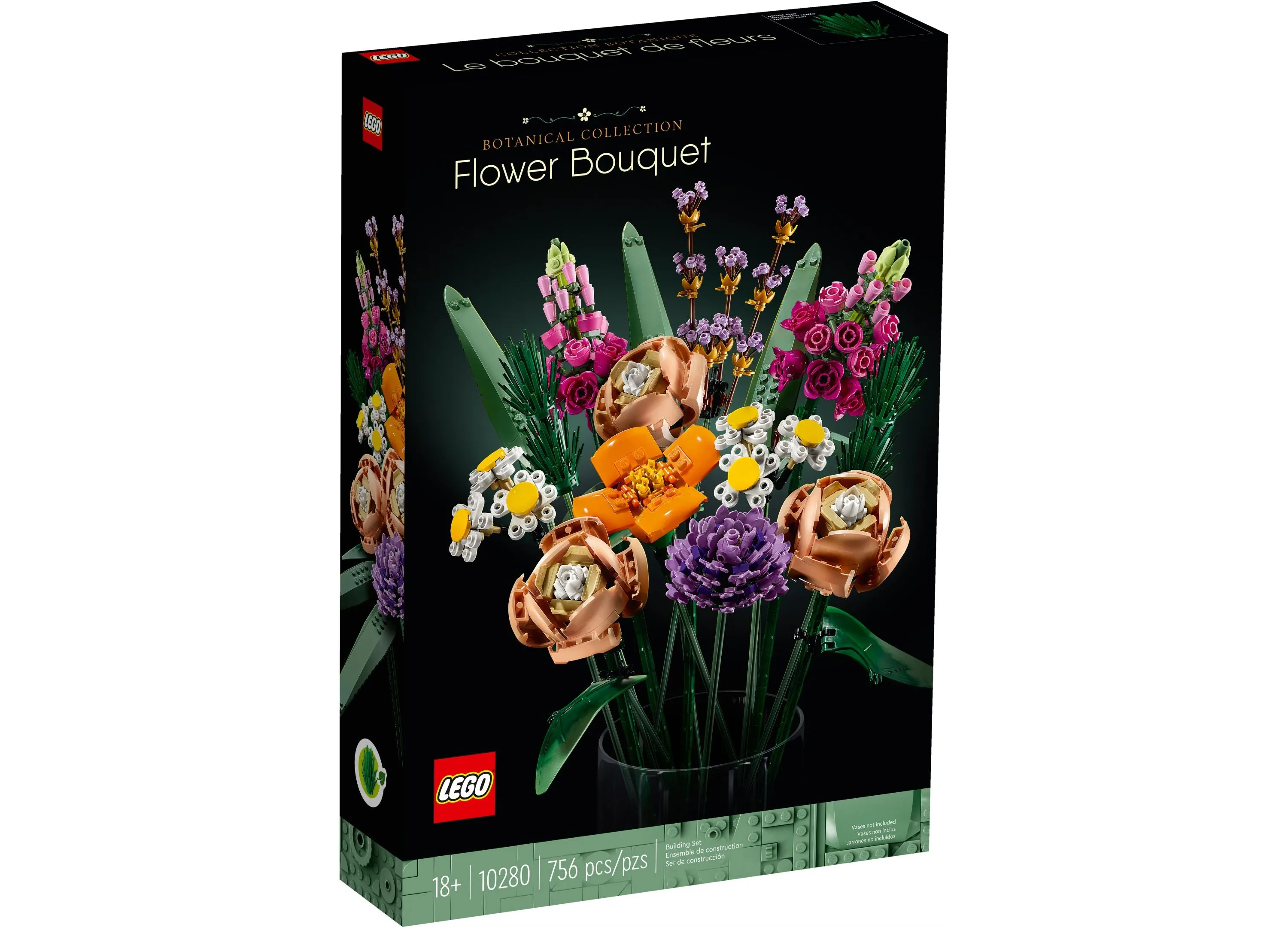LEGO Icons 10280 Flower Bouquet - 756 Piece Adult Building Set