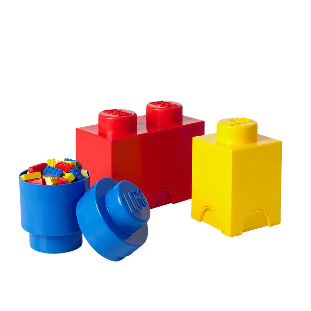 LEGO Storage Brick 8 Aqua - Stackable Organizer with Drawers
