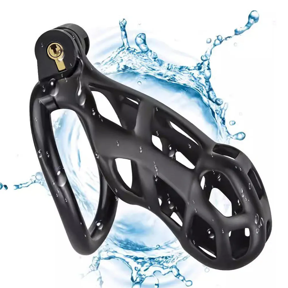 Leto 4.3" Lockable Resin Cock Cage