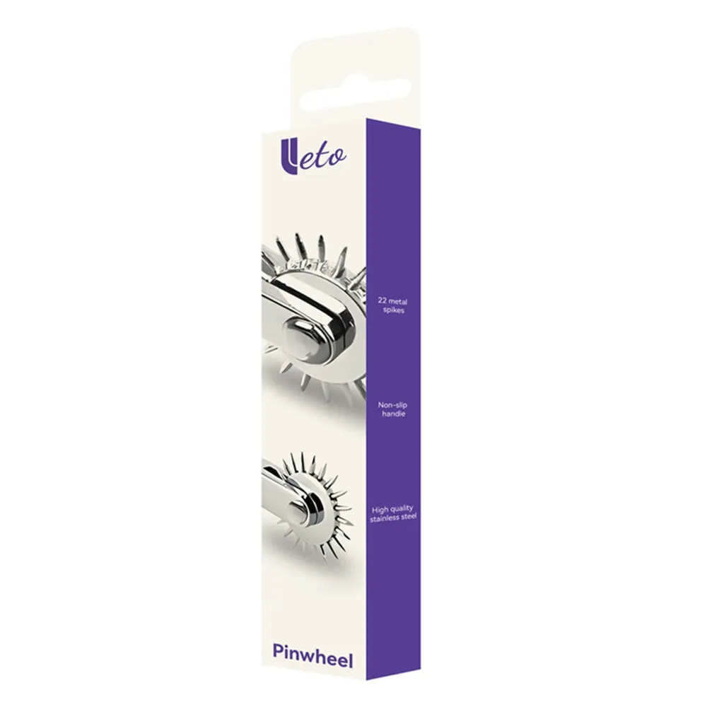 Leto Stainless Steel Wartenberg Pinwheel