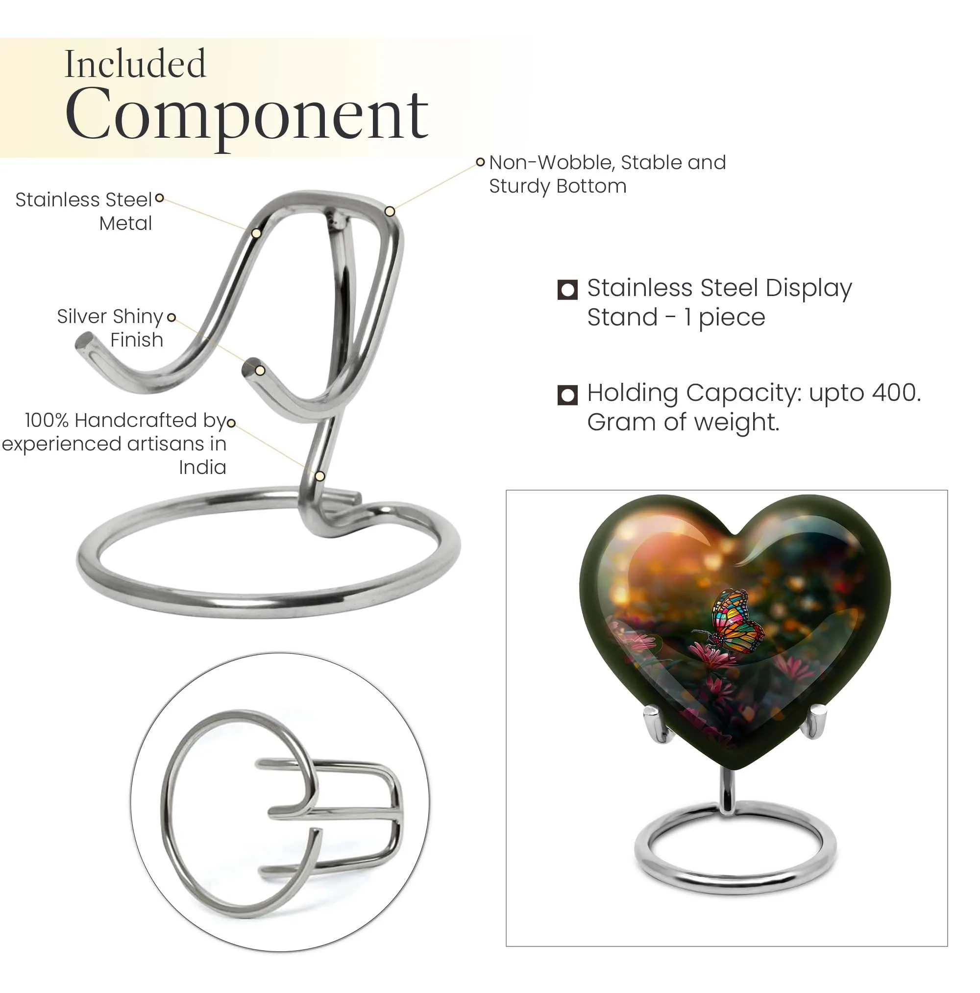 Lovely Butterfly Tribute Ideal Cremation Repository
