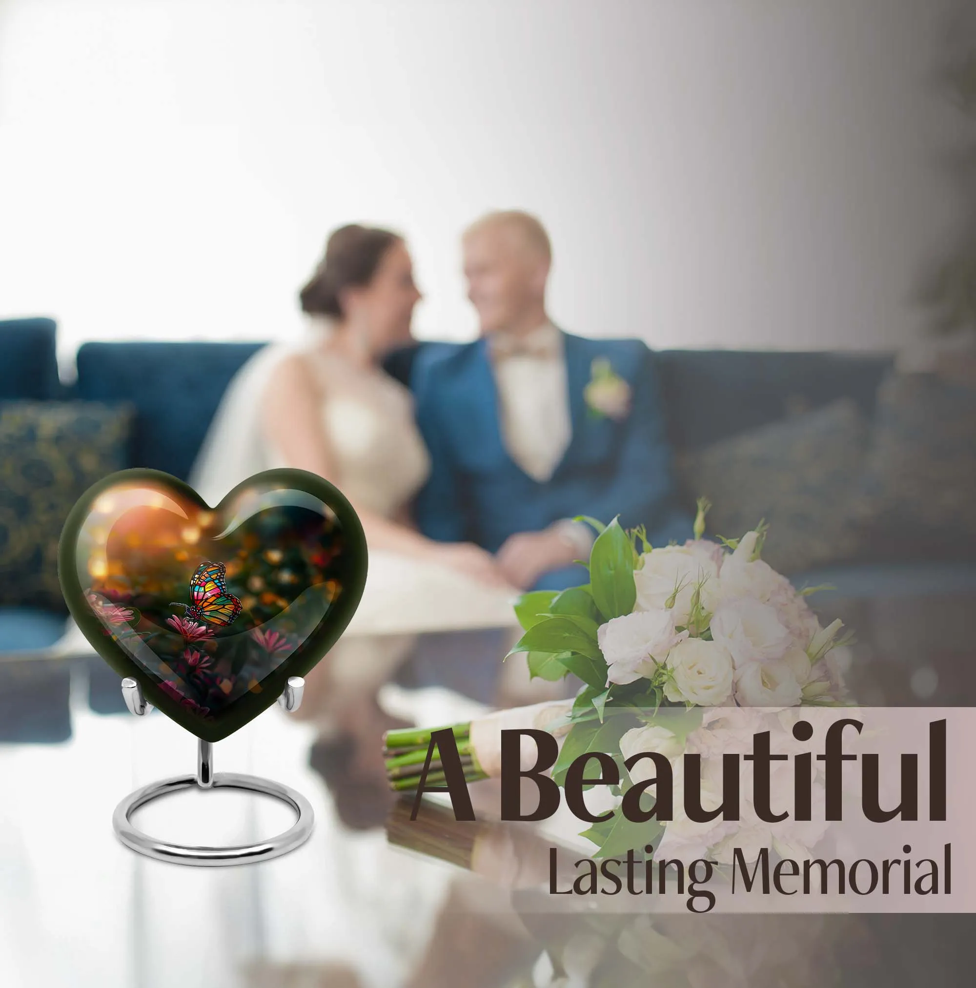 Lovely Butterfly Tribute Ideal Cremation Repository