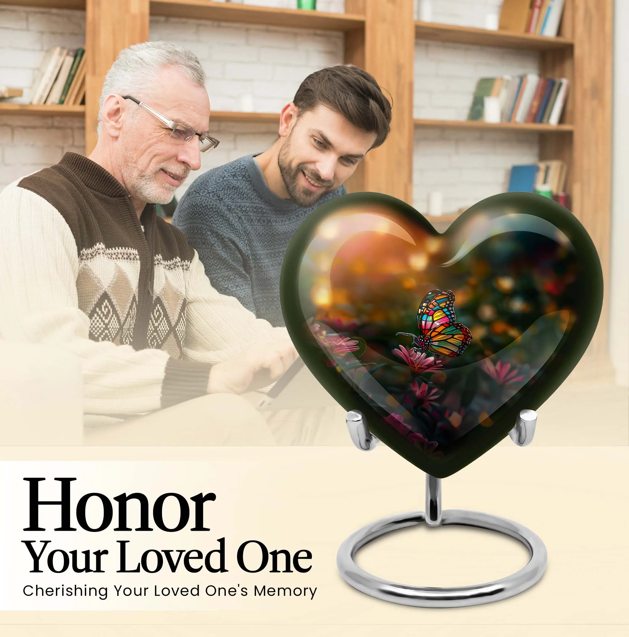 Lovely Butterfly Tribute Ideal Cremation Repository