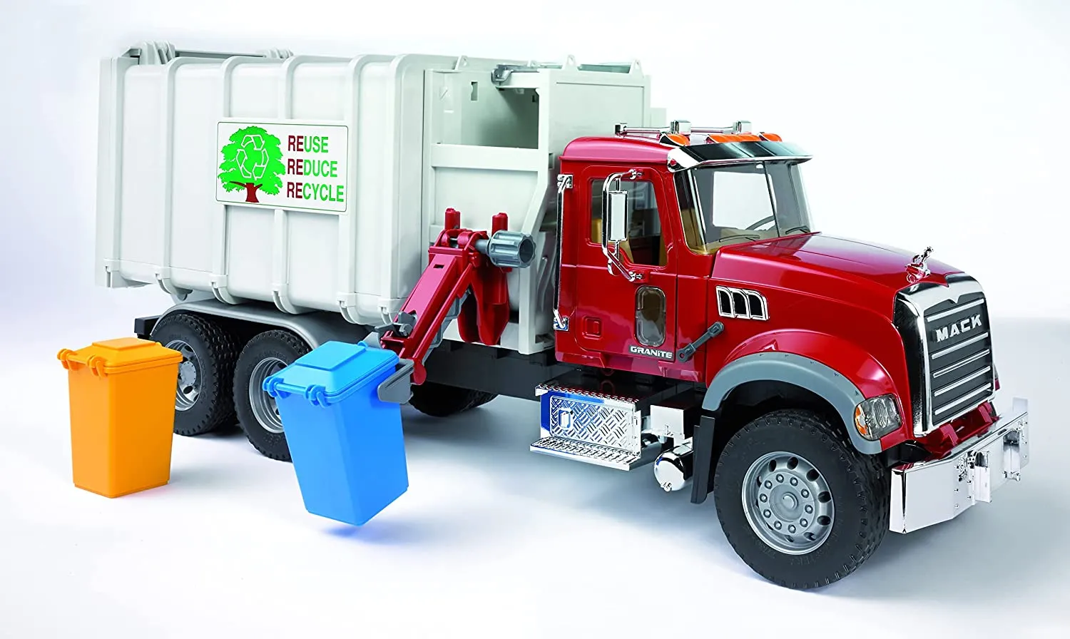 MACK Granite Side Loading Garbage Truck