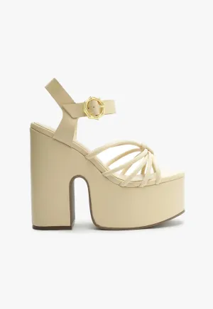 Mahi Cutout & Nappa Sandal