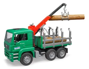 MAN Timber Truck w/ Loading Crane