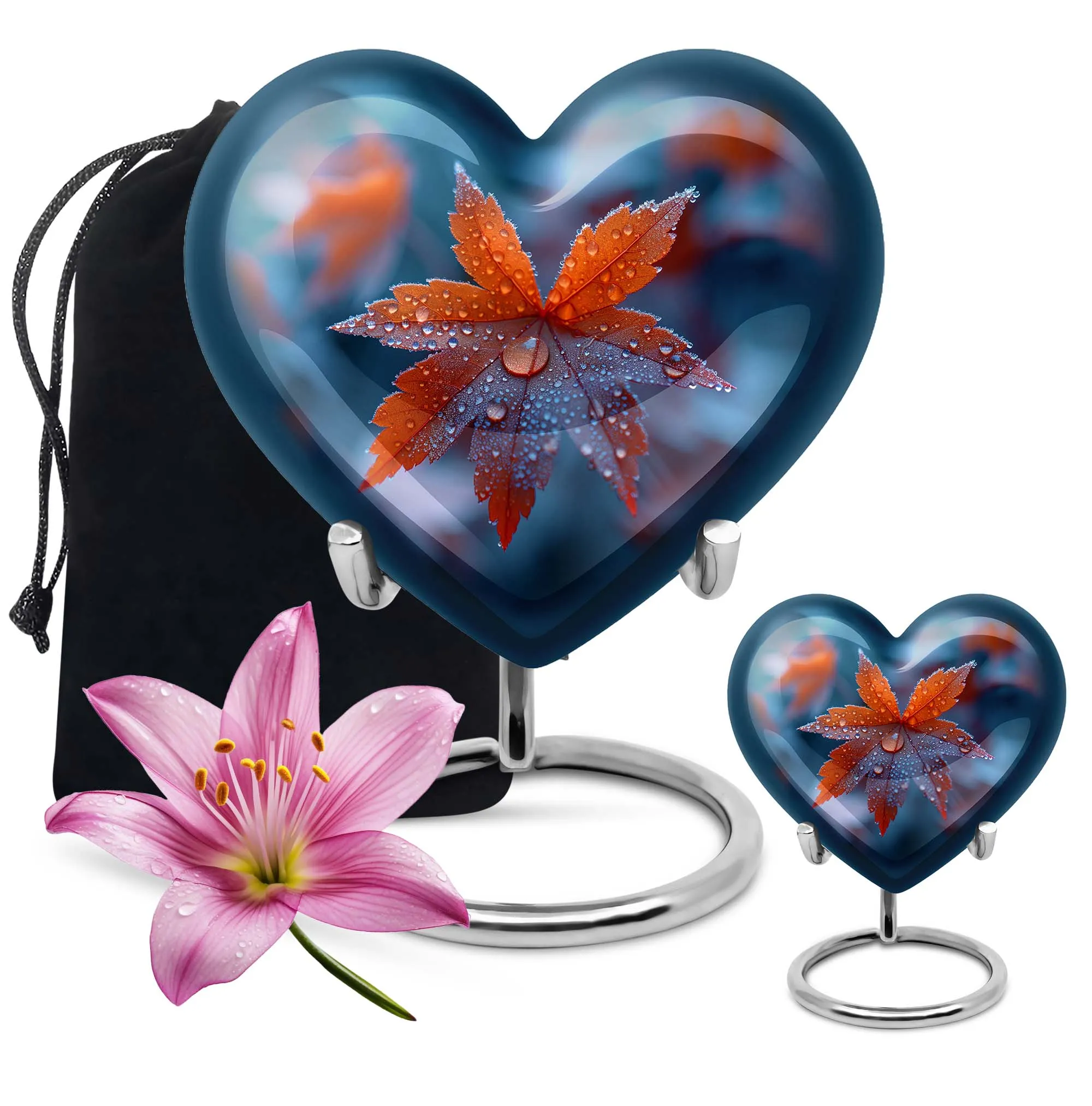 Mapple Leaf Remembrance Urn, a Memorial Tribute for Men