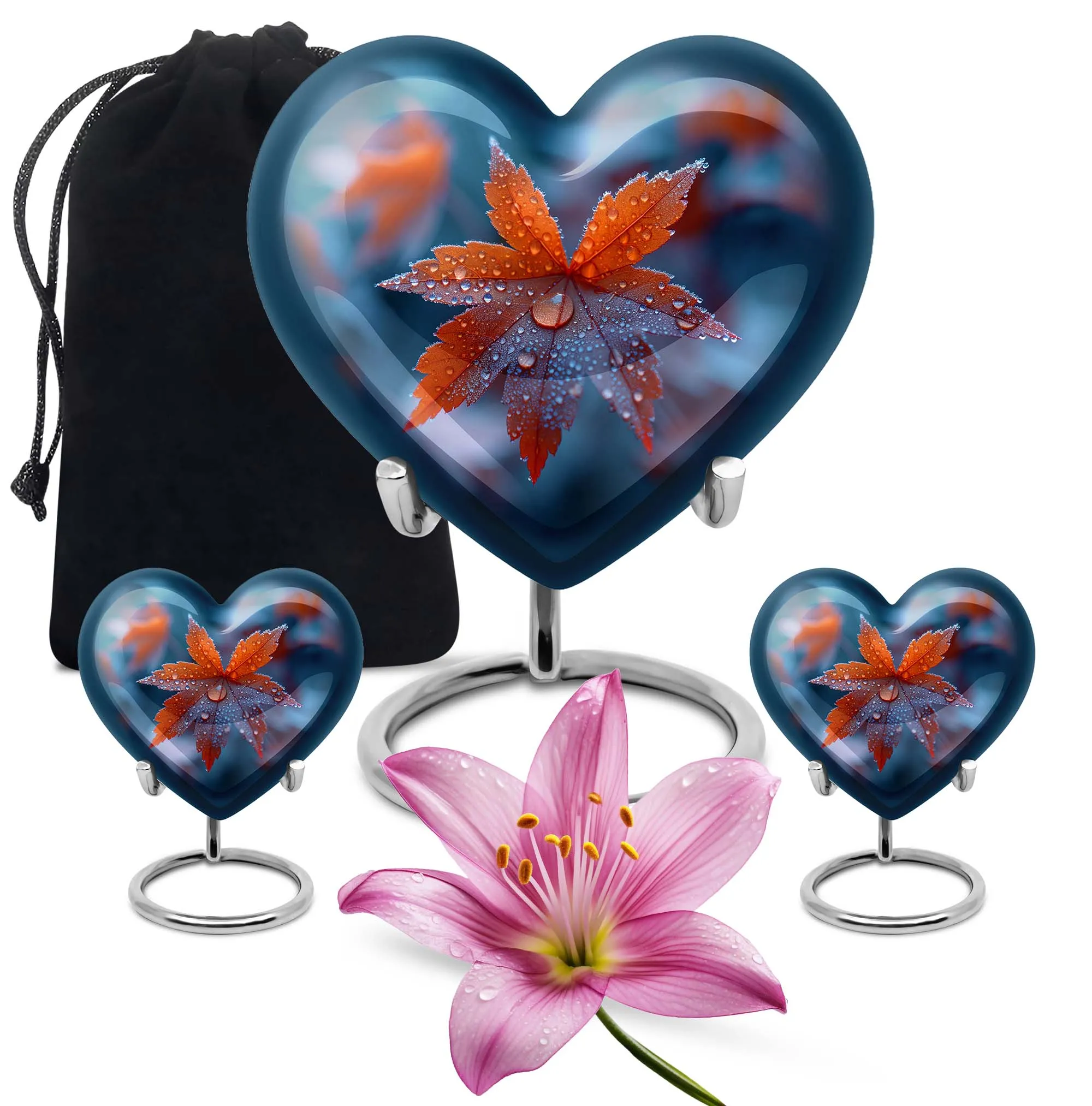 Mapple Leaf Remembrance Urn, a Memorial Tribute for Men