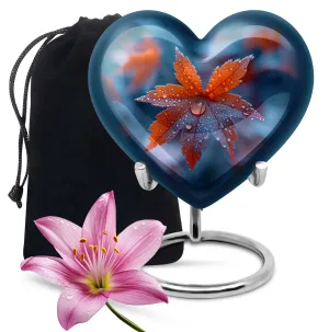 Mapple Leaf Remembrance Urn, a Memorial Tribute for Men