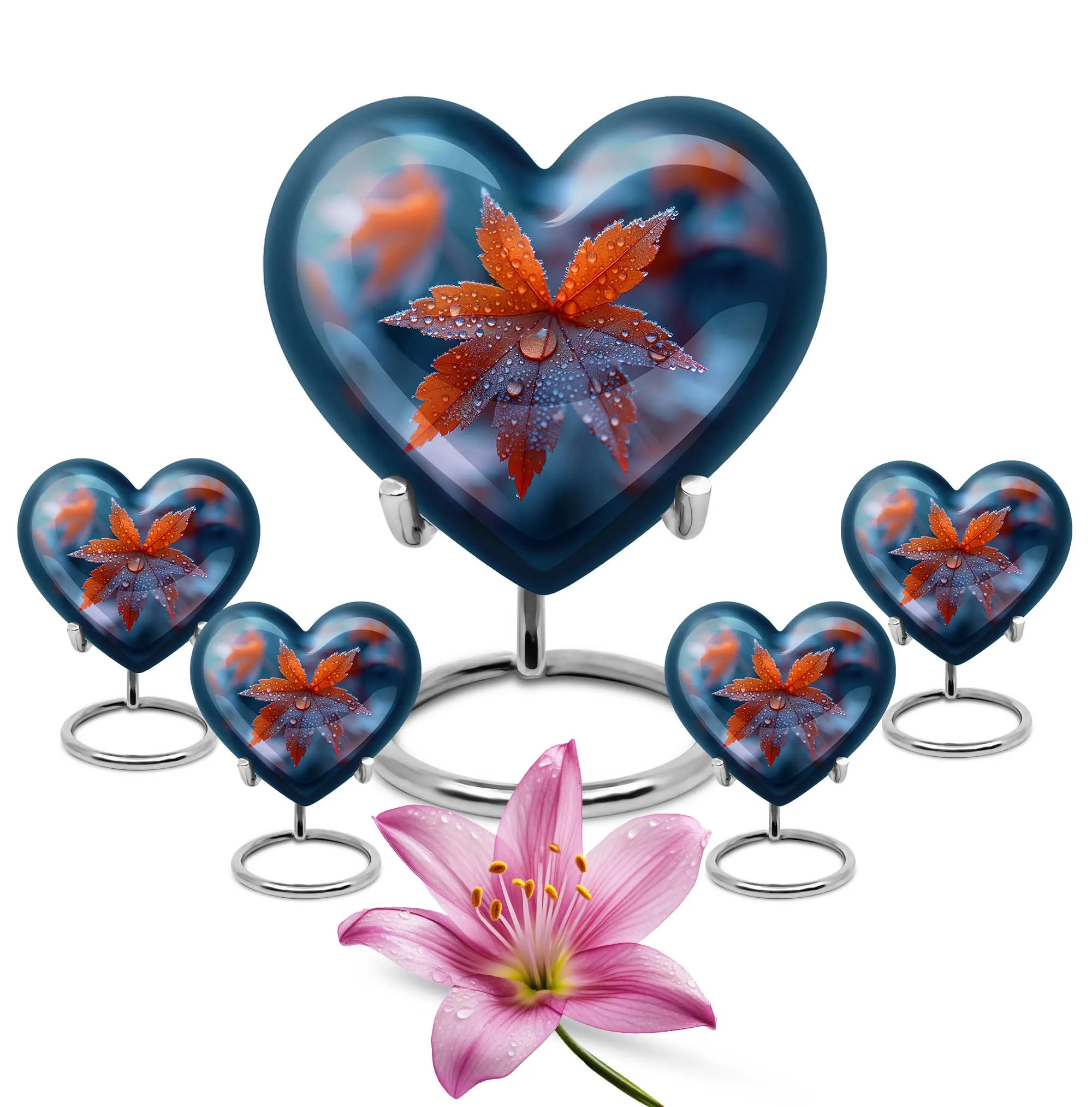 Mapple Leaf Remembrance Urn, a Memorial Tribute for Men