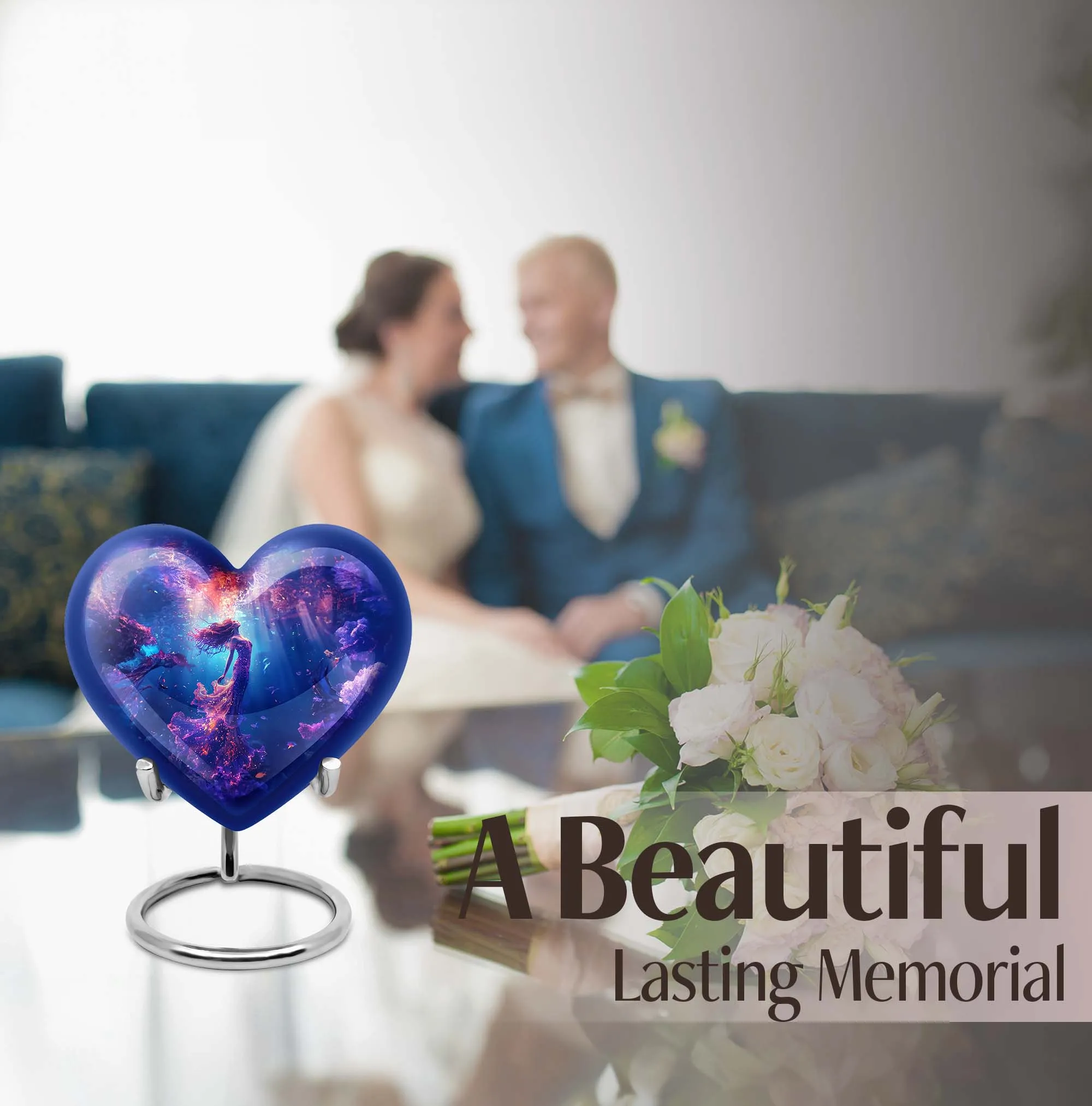 Mermaid Urn: An Elegant Large Cremation Artifact For Ashes