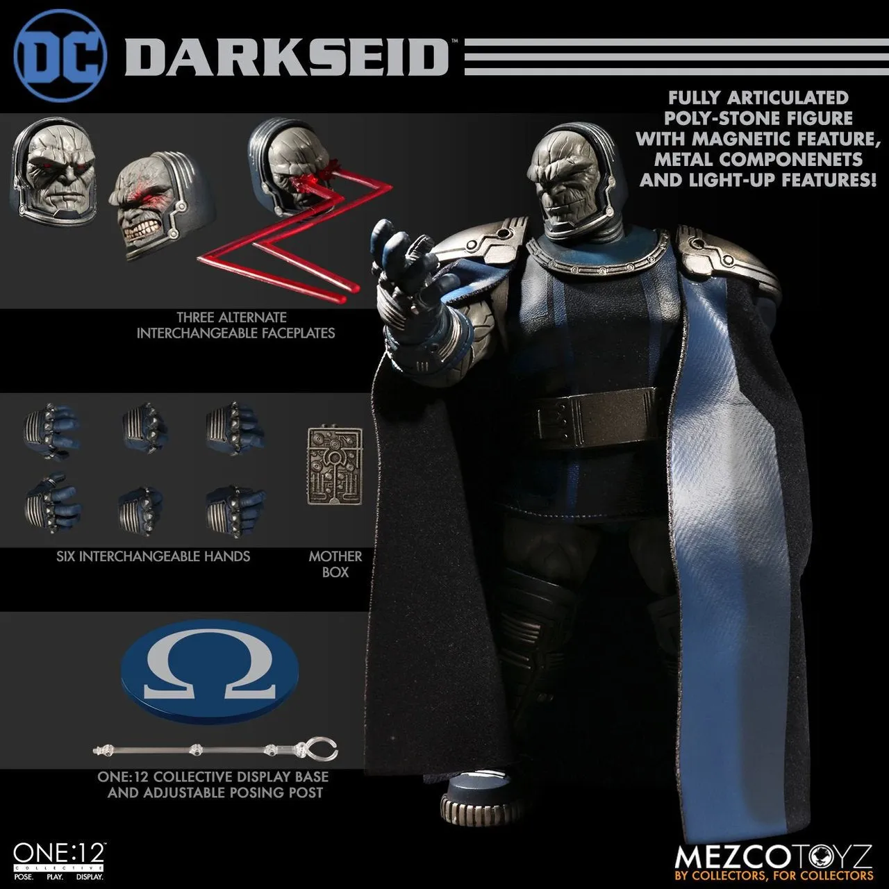 Mezco Toys ONE:12 Collective DC Comics - DARKSEID