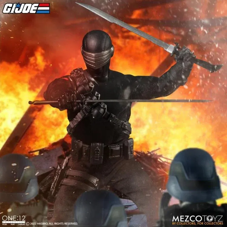 Mezco Toys ONE:12 Collective G.I. Joe - Snake Eyes