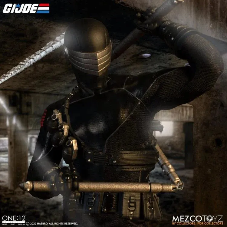 Mezco Toys ONE:12 Collective G.I. Joe - Snake Eyes