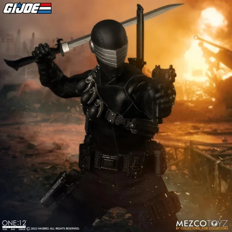 Mezco Toys ONE:12 Collective G.I. Joe - Snake Eyes