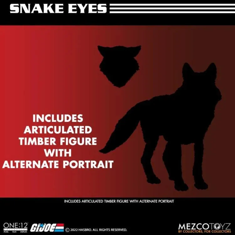 Mezco Toys ONE:12 Collective G.I. Joe - Snake Eyes