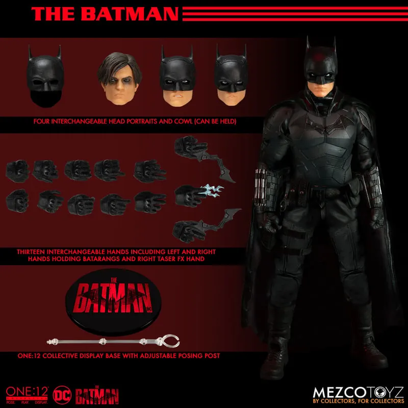 Mezco Toys ONE:12 Collective -  The Batman (2022) - Batman