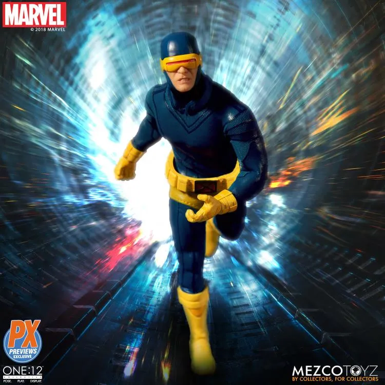 Mezco Toyz ONE:12 Collective: Classic Cyclops PX Exclusive Action Figure