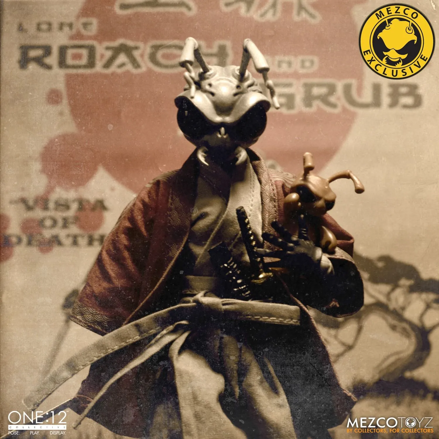 Mezco Toyz ONE:12 Collective: Gomez Lone Roach & Grub Fall Exclusive Action Figure