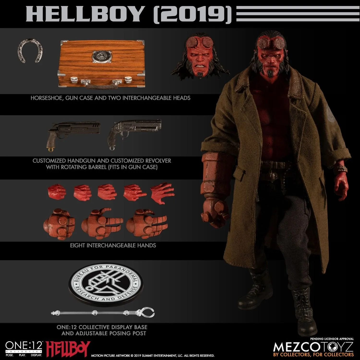 Mezco Toyz One:12 Collective: Hellboy (2019) Action Figure