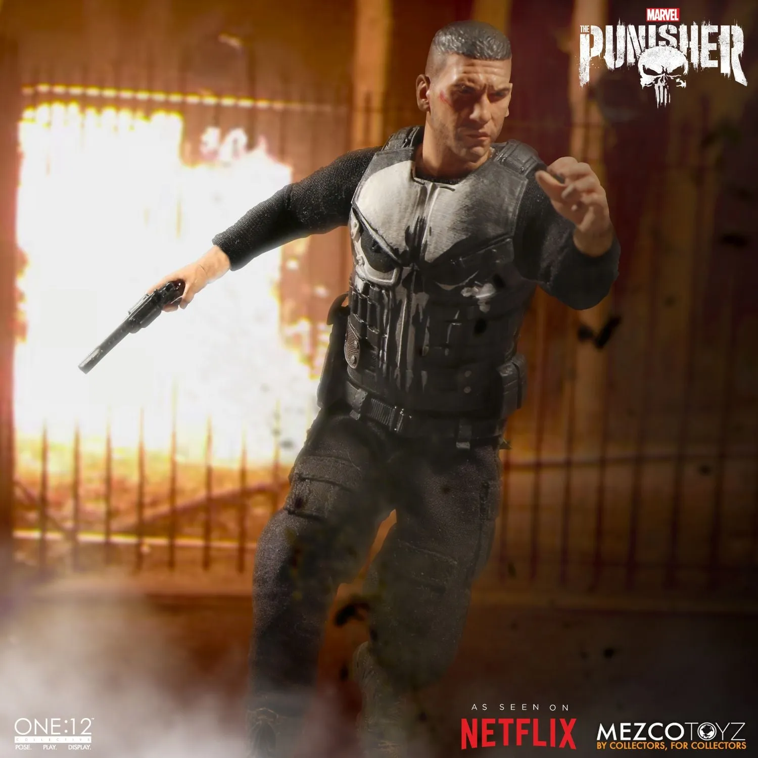 Mezco Toyz ONE:12 Collective: Marvel's Netflix Punisher Action Figure