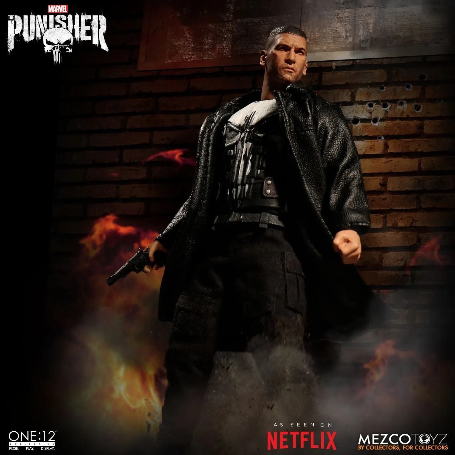 Mezco Toyz ONE:12 Collective: Marvel's Netflix Punisher Action Figure