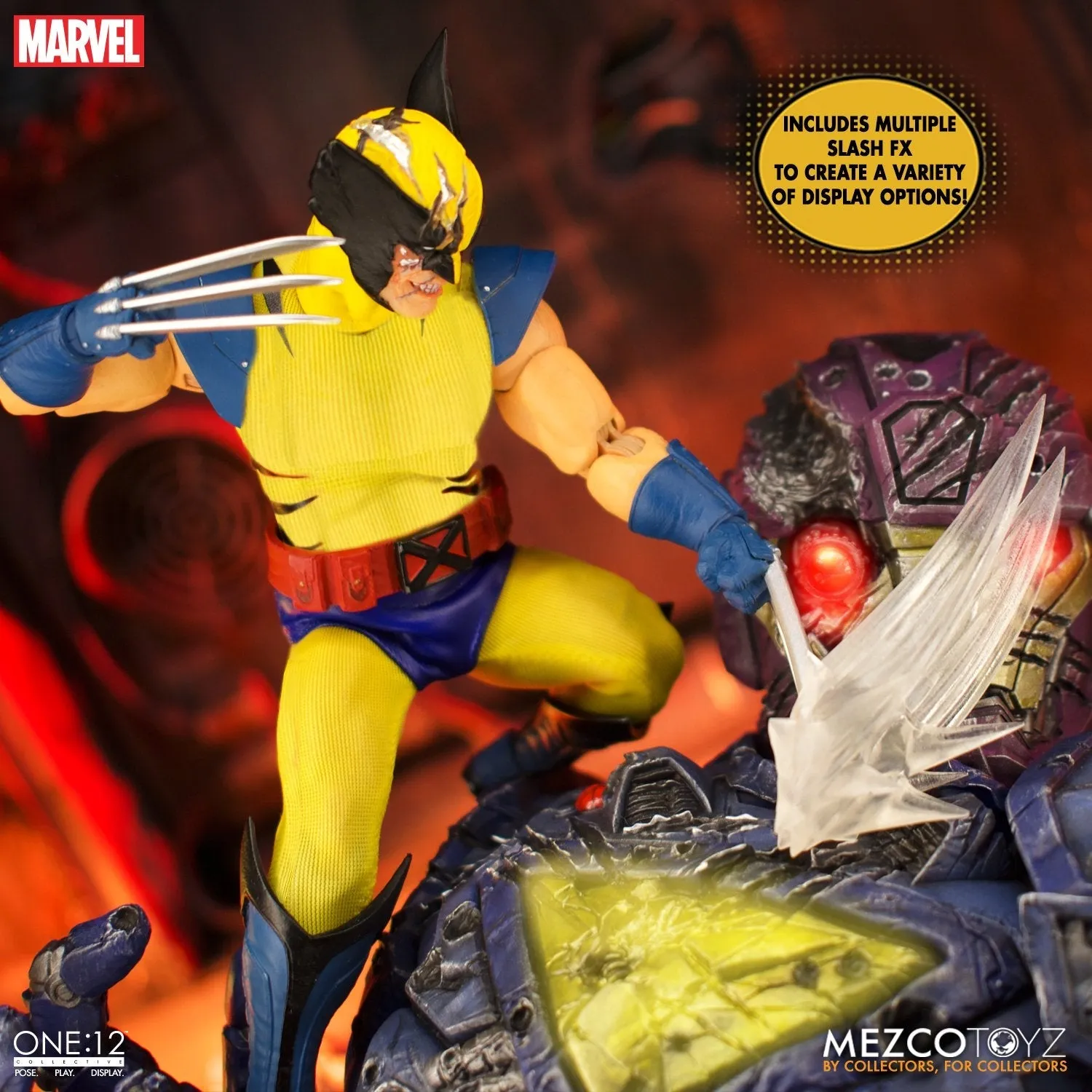 Mezco Toyz ONE:12 Collective Wolverine Deluxe Steel Box Edition Action Figure