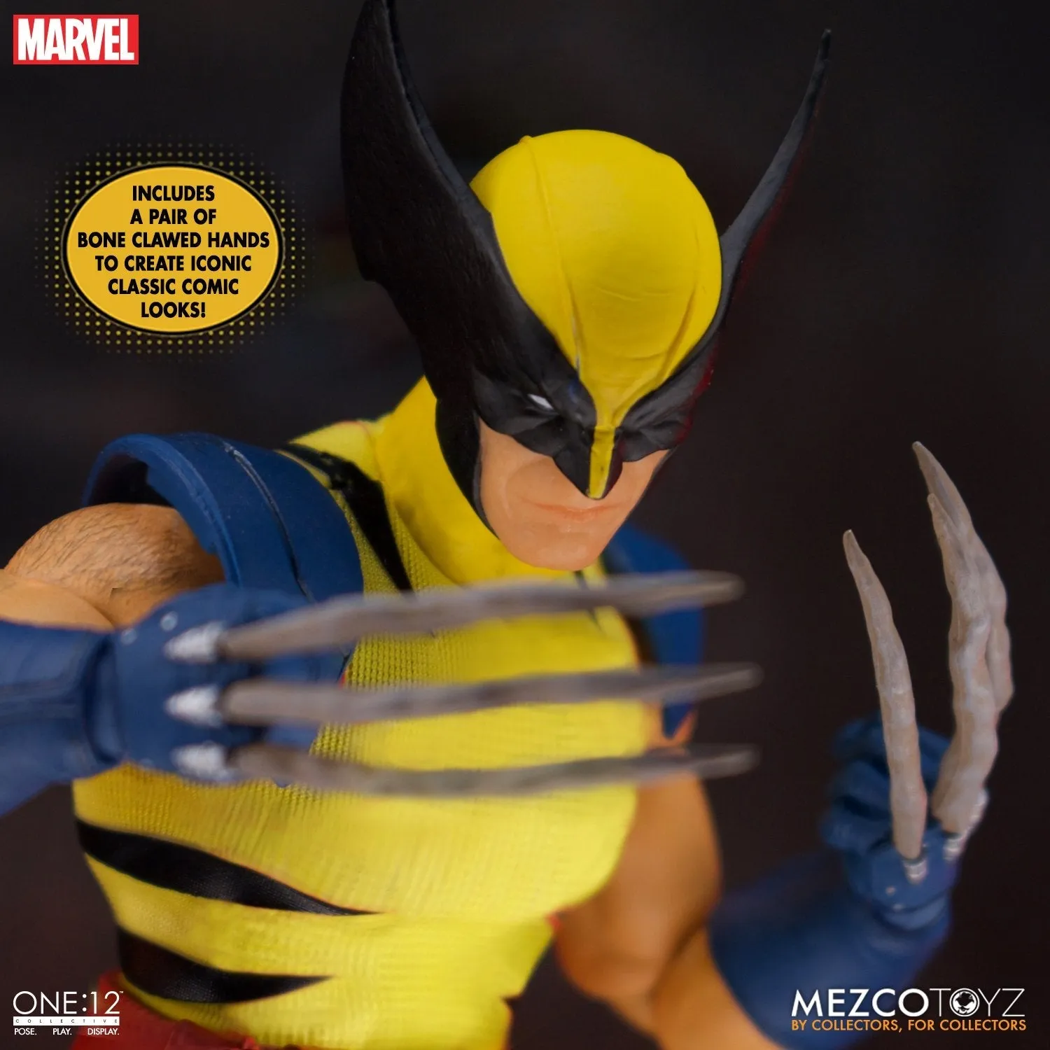 Mezco Toyz ONE:12 Collective Wolverine Deluxe Steel Box Edition Action Figure