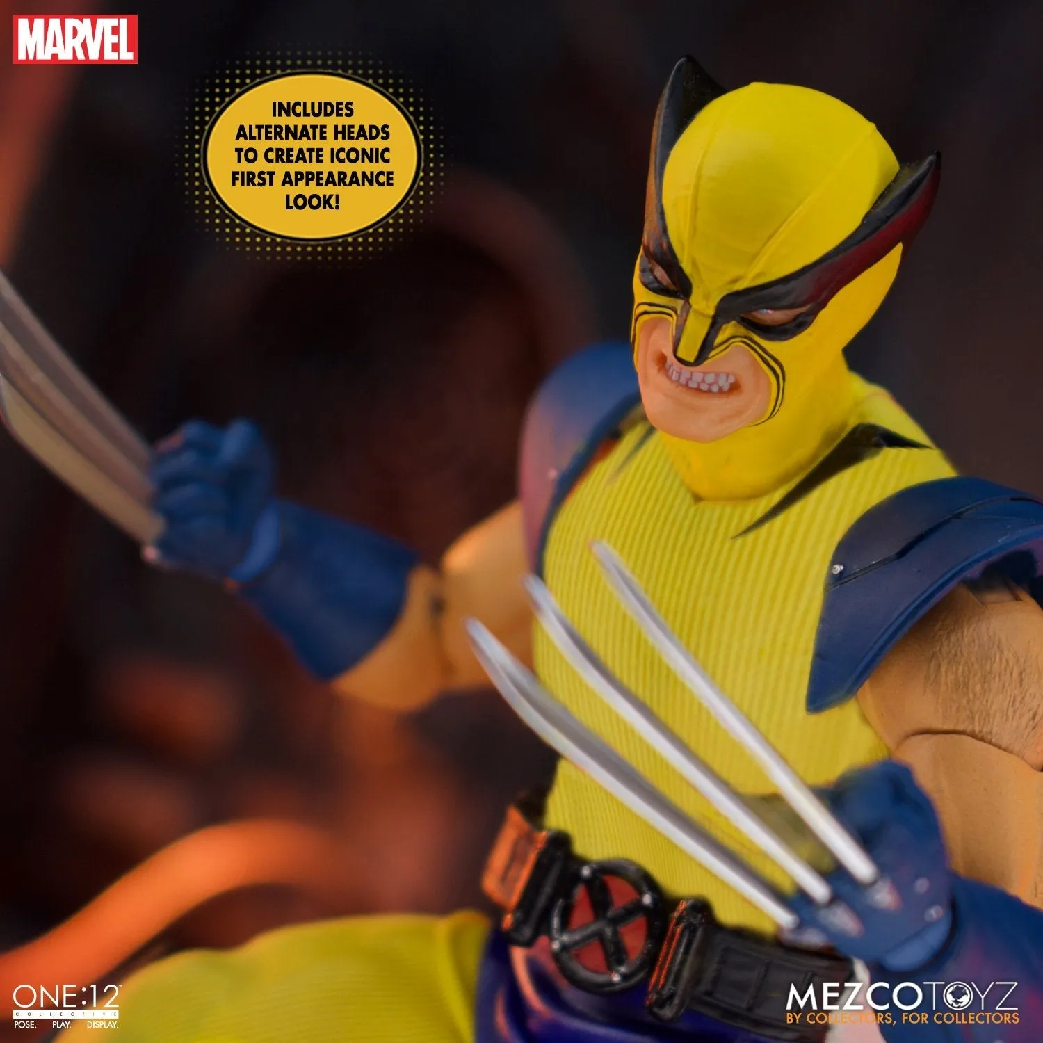 Mezco Toyz ONE:12 Collective Wolverine Deluxe Steel Box Edition Action Figure