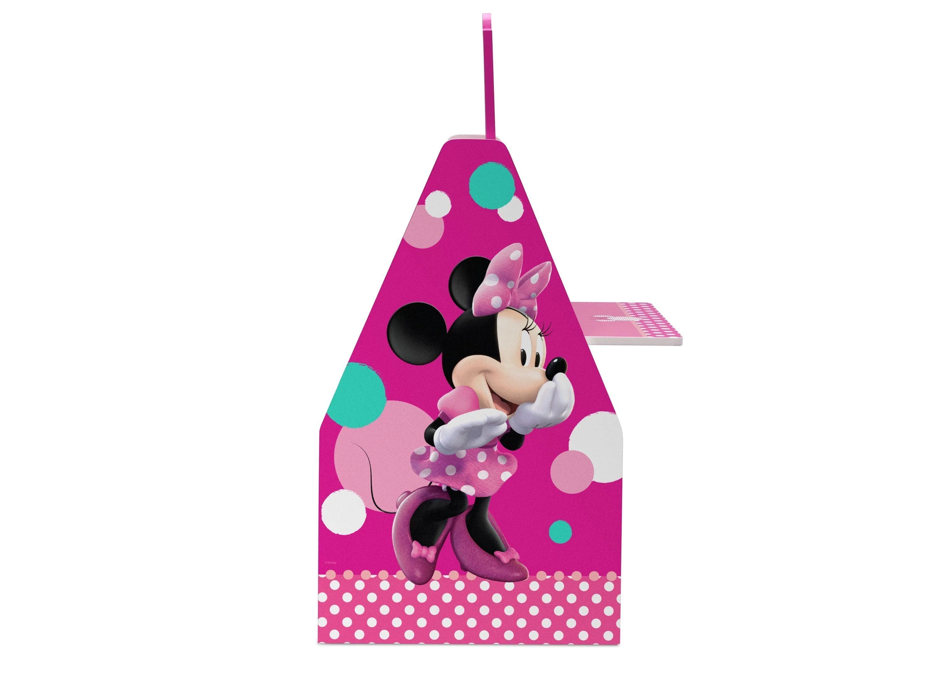 Minnie Mouse Deluxe Kids Art Table - Easel, Desk, Stool, Toy Organizer