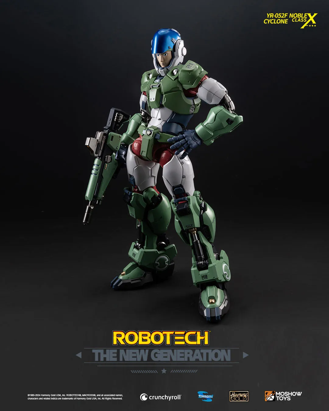 Moshow Toys RoboTech: The New Generation YR-052 F Cyclone Action Figure