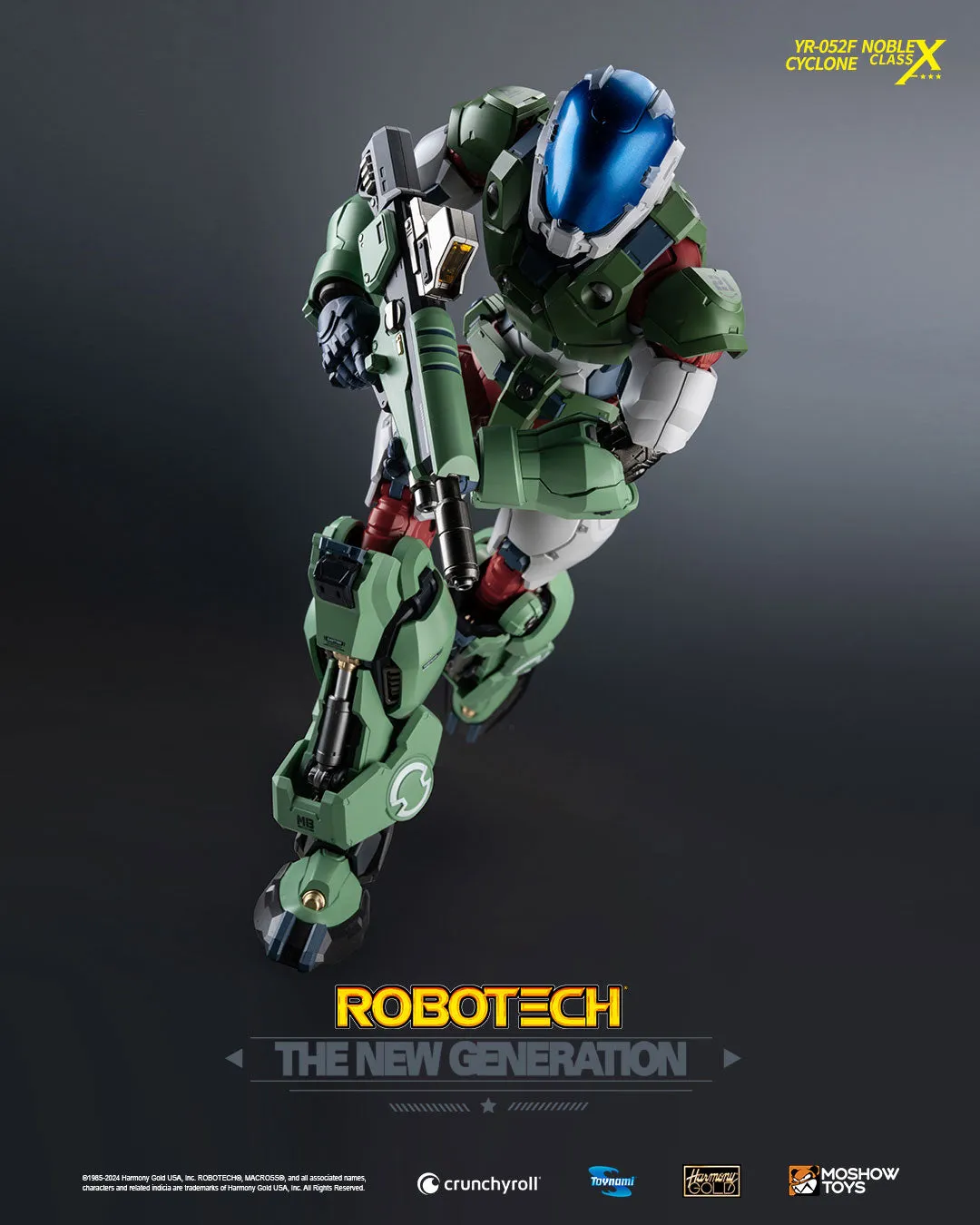 Moshow Toys RoboTech: The New Generation YR-052 F Cyclone Action Figure