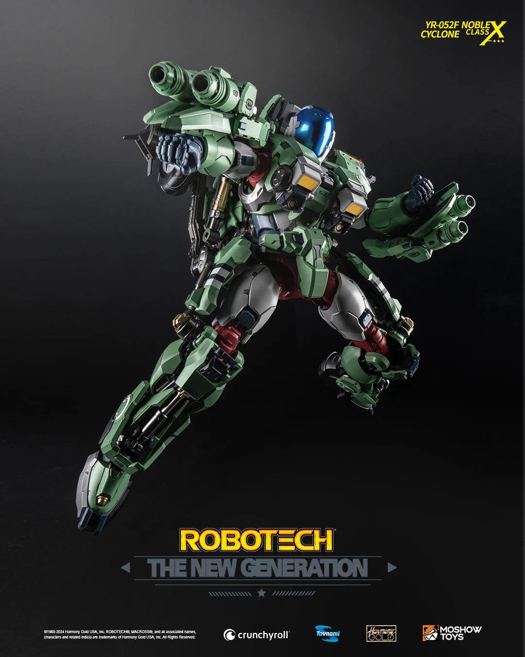 Moshow Toys RoboTech: The New Generation YR-052 F Cyclone Action Figure
