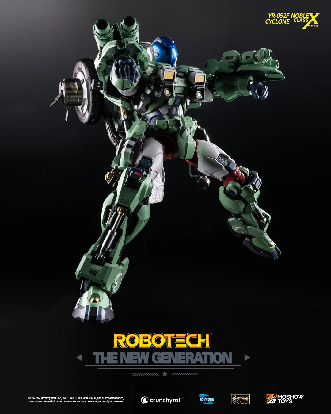 Moshow Toys RoboTech: The New Generation YR-052 F Cyclone Action Figure